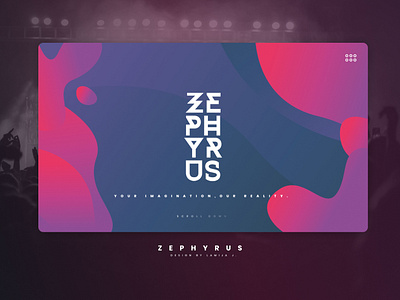 Zephyrus Site Design branding design figma illustration logo ui ux web