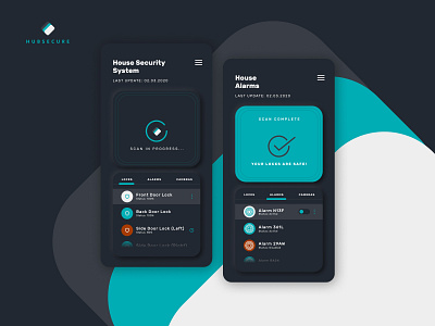 Hubsecure - House Security App Daily UI