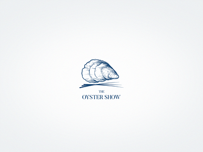 The Oyster Show logo design brand branding design logo luxury brand restaurant