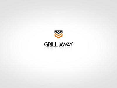 Grill Away logo design brand branding clean grill design grill grilling logo logo design minimal outdoor