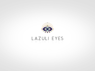 Lazuli Eyes logo design brand branding design eye eye logo fashion fashion brand logo logo design sunglass vector
