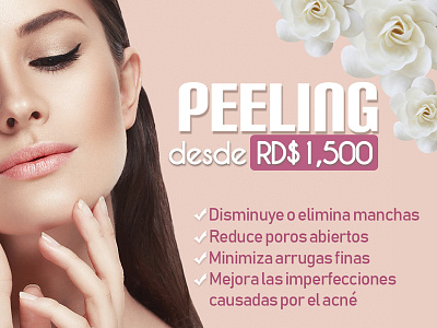 Peeling beauty center socialmedia