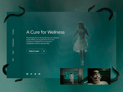 A cure for wellness // Movie concept