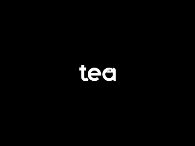 Tea Mobile branding graphic design logo typography vector