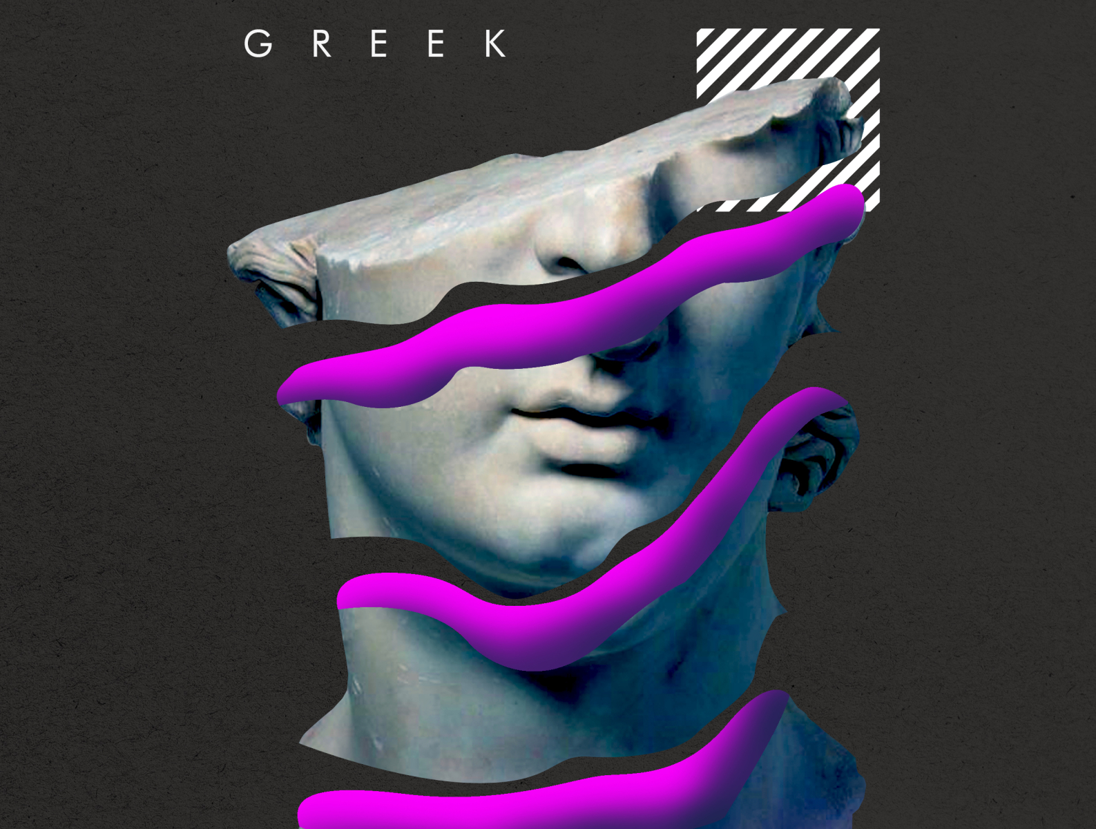 Greek poster design by kenneth lazo on Dribbble