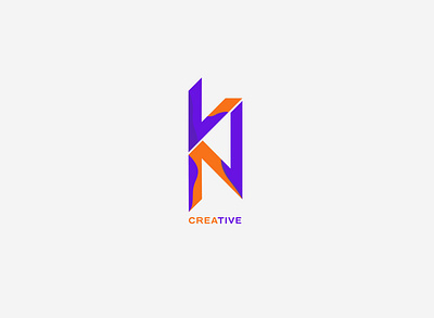 KN Logo logo logo design