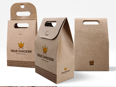 True Chicken - Brand Identity Product Packaging brand food product packaging design store
