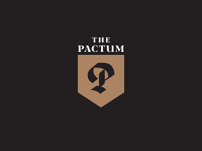 Pactum Podcast bible blackletter branding handlettered illustration lettering logo podcast podcast art reformed sermon theology typography