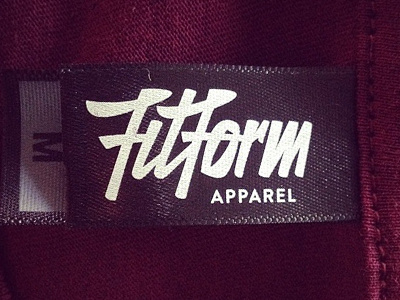 FitForm Apparel Labels