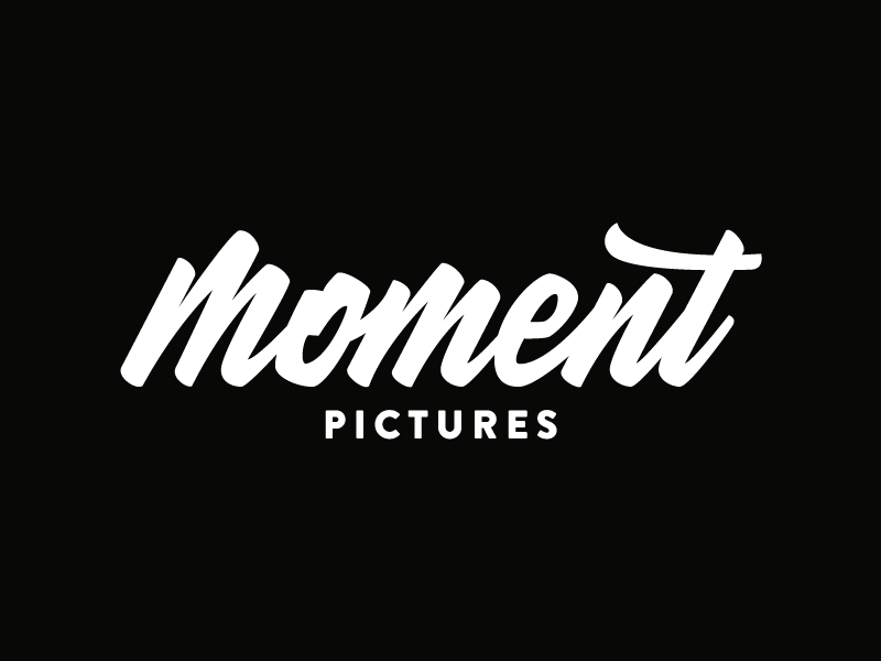 Moment - Pictures (Process GIF) brush calligraphy font hand drawn hand lettering logo logotype pencil sketch type typeface typography