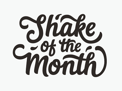 Shake of the Month - Orangina