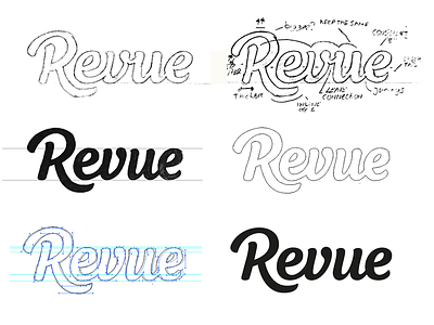 Logotype Process by Paul von Excite