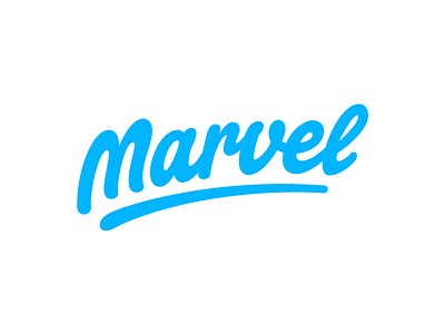 Marvel branding brush calligraphy font hand lettering identity logo logotype script type typography wordmark