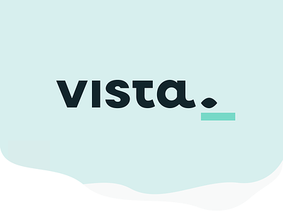 Vista._ lettering logo logotype sticker type typograpy word mark wordmark