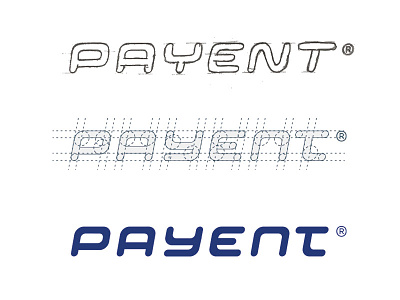 PAYENT lettering logo logotype sticker type typograpy word mark wordmark