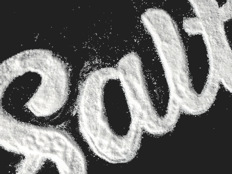 More Salt, please. branding grid identity lettering logo logo type script serif word mark