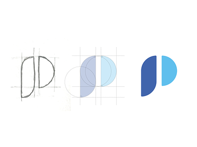 Prototypr has a new "P". icon letter logo logodesign logotype mark monogram symbol