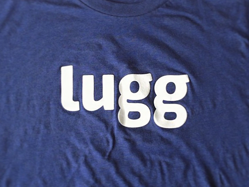A Lugg Shirt. branding font lettering sans serif letter logodesign logo logotype