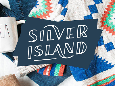 SILVER ISLAND - Cover branding font letter lettering logo logodesign logotype sans serif