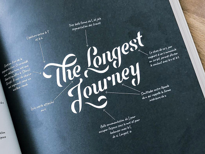 The Longest Journey branding font letter lettering logo logodesign logotype sans serif
