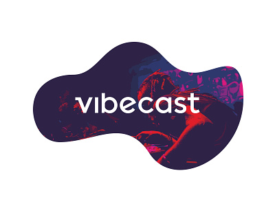 Vibecast. branding font letter lettering logo logodesign logotype sans serif