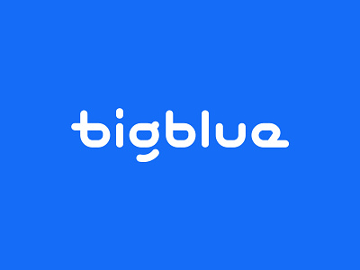 Bigblue branding design hand lettering lettering logo logotype type typography