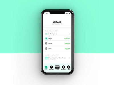 Orion Mobile app Concept