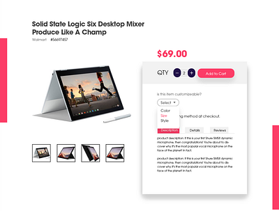 Product Display - Ecommerce design ecommerce minimal product display shopping ux