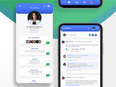DrConnect - Networking Platform for Medical Professionals.