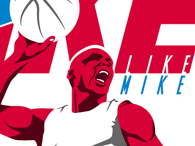 Like Mike artcrank basketball bulls chicago illustration jordan michael jordan sports