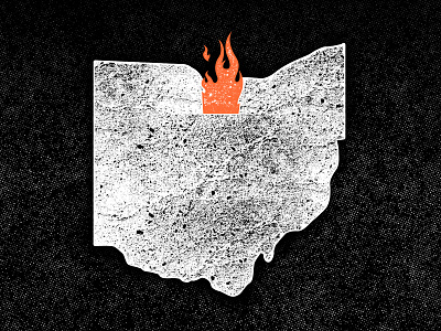 The Firelands apparel bureau cotton fire firelands flame midwest ohio state