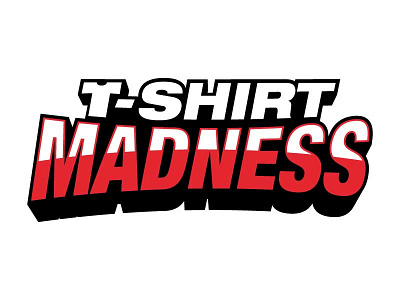 T-Shirt Madness basketball college logo march madness t shirt tshirt type typography