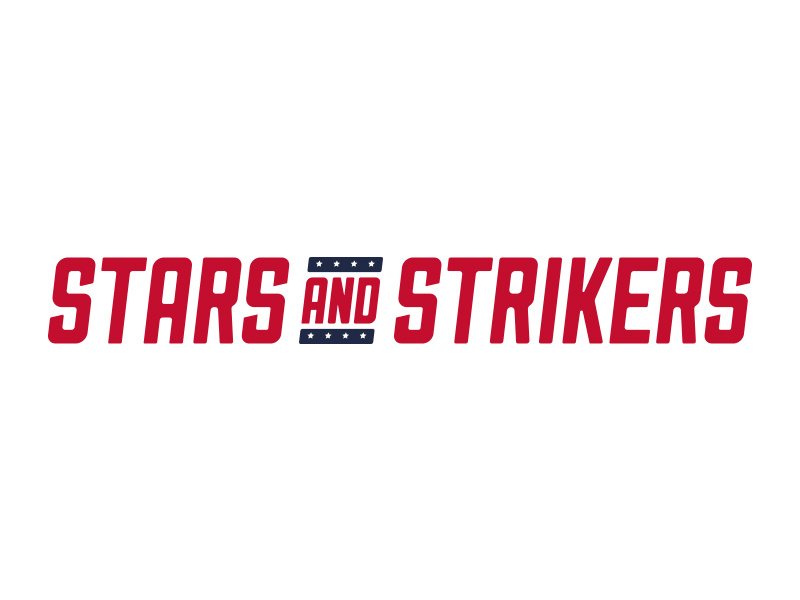 Stars & Strikers usa bars stars olympics team usa typography type soccer