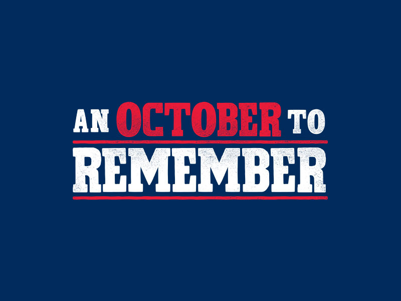 An October to Remember october playoffs type dinger mlb baseball cleveland