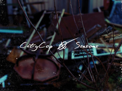 CityCop 'Seasons' Album Art album art album cover cover art furniture ohio photography rustic vinyl cover