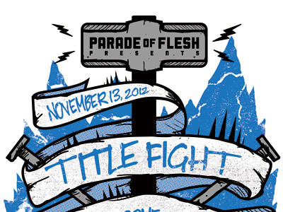 Title Fight Concert Poster