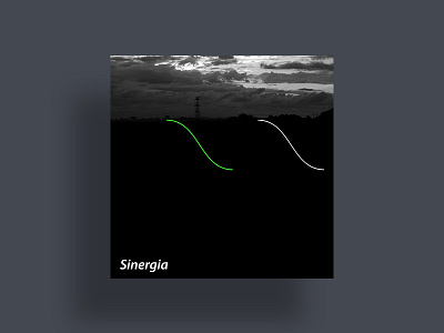 Sinergia cd cover design dvd graphic line synergy view visual