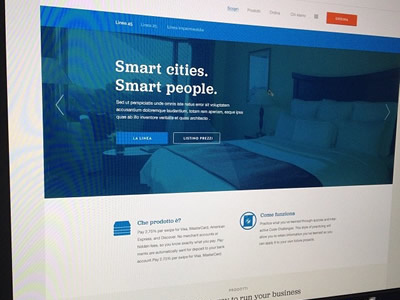 Old project #1 blue design feed the brain graphic layout minimal site web webdesign