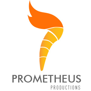 Prometheus production logo graphic invenio design logo logo design