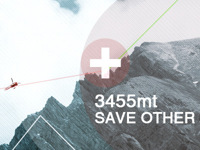 Swiss Rescue Team graphic helvetica invenio swiss