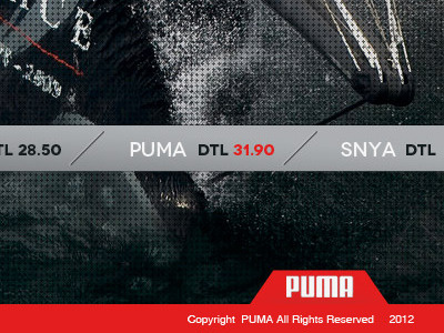 PUMA Volvo Ocean Race invenio design puma volvo ocean race web design