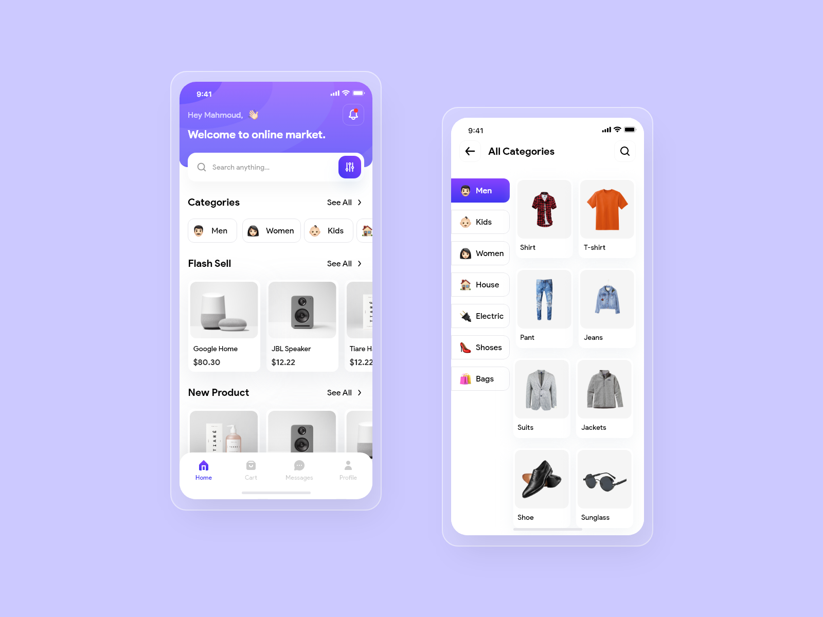 Ecommerce App by Mahmoud Sami on Dribbble