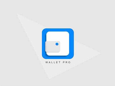 Wallet Pro Freebie app design freebie icon logo vector