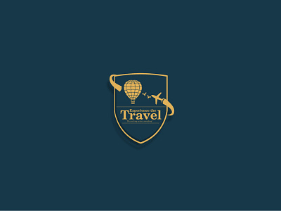 Travel Agency Logo Freebie brand branding design freebie icon logo typography vector