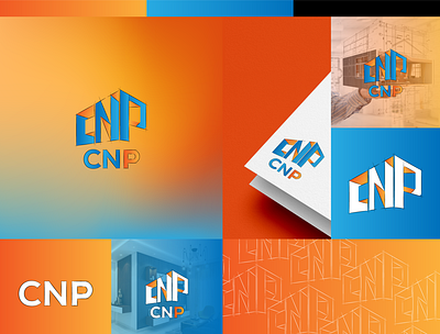 CNP - Decorations Co. branding decoration design egypt graphic design letters logo logo design typo