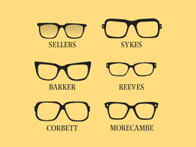Funny Glasses comedians glasses illustration