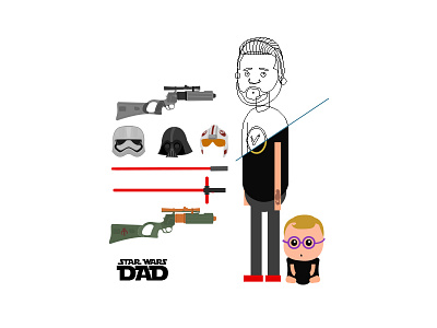 Star Wars Dad Elements