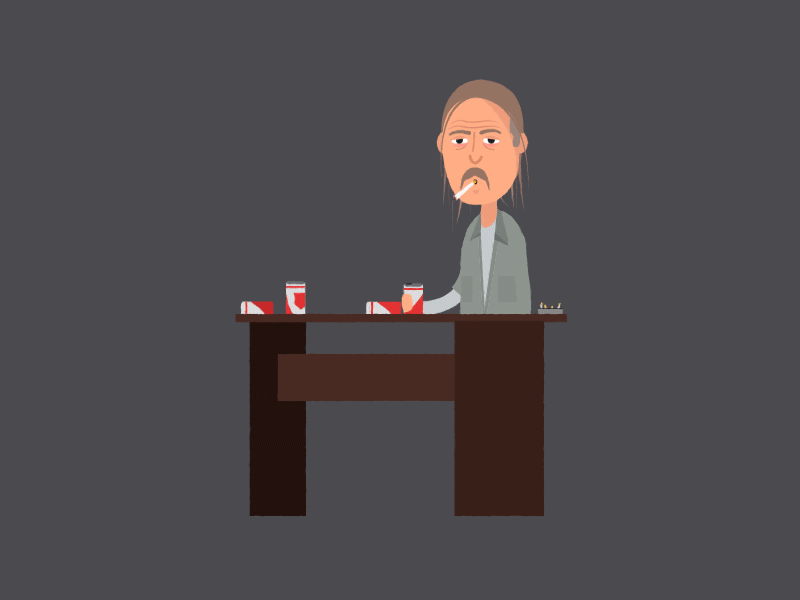 Rust Cohle animation gif rust cohle true detective