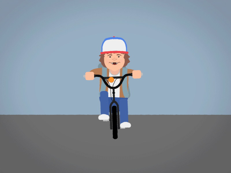 Dustin ! Season 2 Hype ! ae animation dustin gif loop motion stranger things