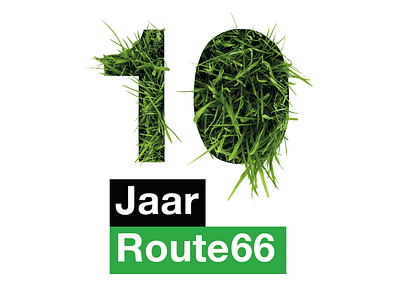 10 Years Route 66 | D66 10years creative d66 design grass logo photography